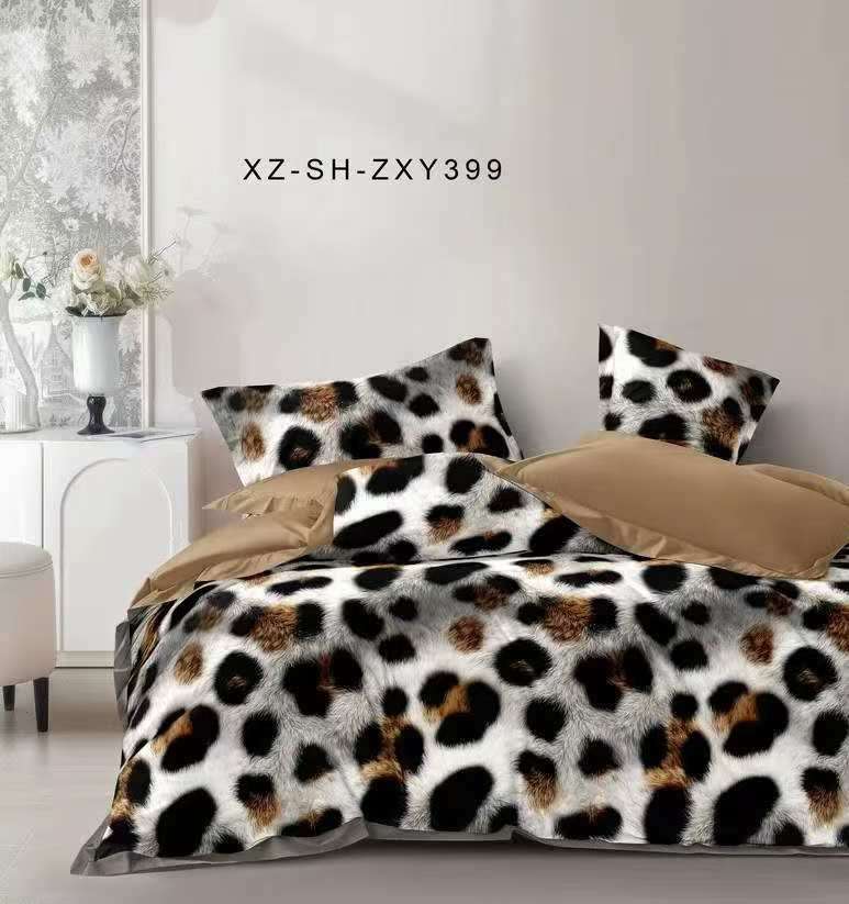 Lenjerie de pat dublu, finet, 6 piese, cearceaf pat 160x200cm, cearceaf pilota 200x230cm, 2 fete de perna 50x70 si 2 fete de perna 70x70cm, Pucioasa, 2026-RAH116 2026-RAH116