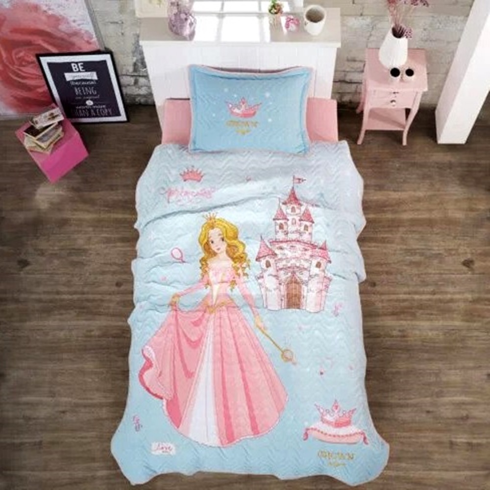 Cuvertura de pat Bumbac 100%, 180x240cm + 1 fata de perna 50x70cm CUV1PAX11 CUV1PAX11