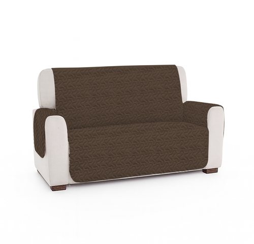 Husa canapea 2 locuri, matlasata, 260x130x50cm, dark brownish purple HS-CA2-DARK-BROWNISH-PURPLE