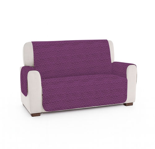 Husa canapea 2 locuri, matlasata, 260x130x50cm, levander HS-CA2-LIGHT-LEVANDER