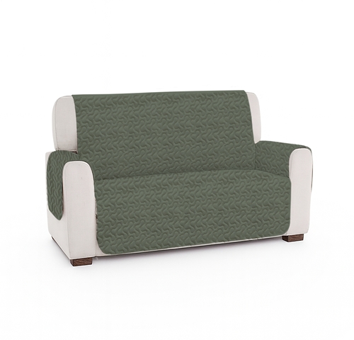 Husa canapea 2 locuri, matlasata, 260x130x50cm, light steel gray HS-CA2-LIGHT-STEEL-GRAY