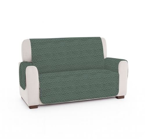 Husa canapea 2 locuri, matlasata, 260x130x50cm, steel gray HS-CA2-STEEL-GRAY