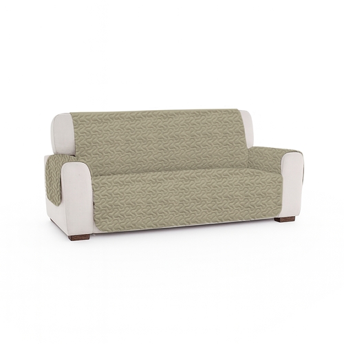 Husa canapea 3 locuri, matlasata, 298x177x54cm, warm gray HS-CA3-WARM-GRAY