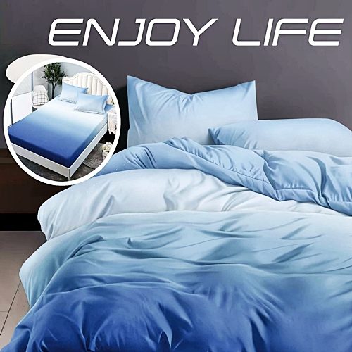 Lenjerie de pat dublu, finet, 6 piese, cearceaf pat cu elastic 160x200cm, cearceaf pilota 200x230cm, 2 fete de perna 50x70 si 2 fete de perna 70x70cm, Pucioasa, RAELH160-10 RAELH160-10