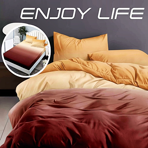 Lenjerie de pat dublu, finet, 6 piese, cearceaf pat cu elastic 180x200cm, cearceaf pilota 200x230cm, 2 fete de perna 50x70 si 2 fete de perna 70x70cm, Pucioasa, RAELH180-11 RAELH180-11