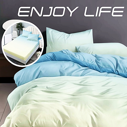 Lenjerie de pat dublu, finet, 6 piese, cearceaf pat cu elastic 180x200cm, cearceaf pilota 200x230cm, 2 fete de perna 50x70 si 2 fete de perna 70x70cm, Pucioasa, RAELH180-16 RAELH180-16