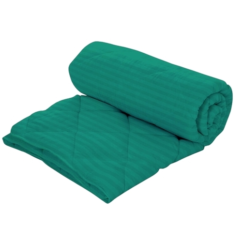 Set pilota iarna, umplutura lana, material damasc policoton, 200x220cm, matlasata, verde, Pucioasa cu 2 perne, matlasate, antialergice, 50x70cm, albe, Pucioasa SETPLIDP2024VERDE200